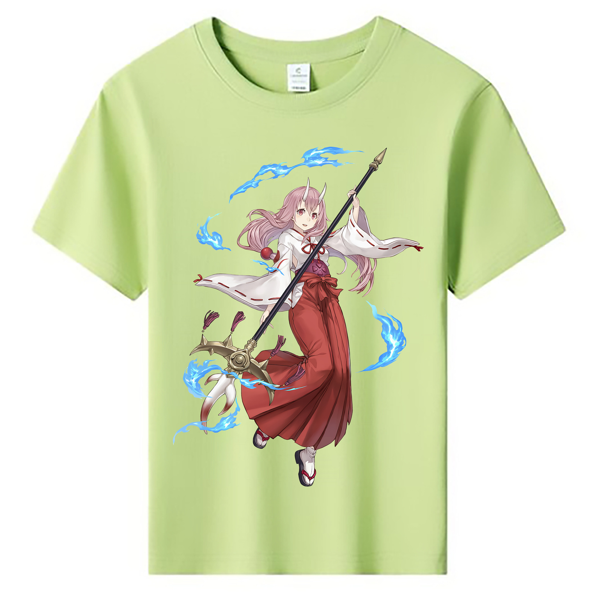 （画像用） 転スラ Regarding Reincarnated to Slime 綿100％キッズTシャツ（フロントプリント）